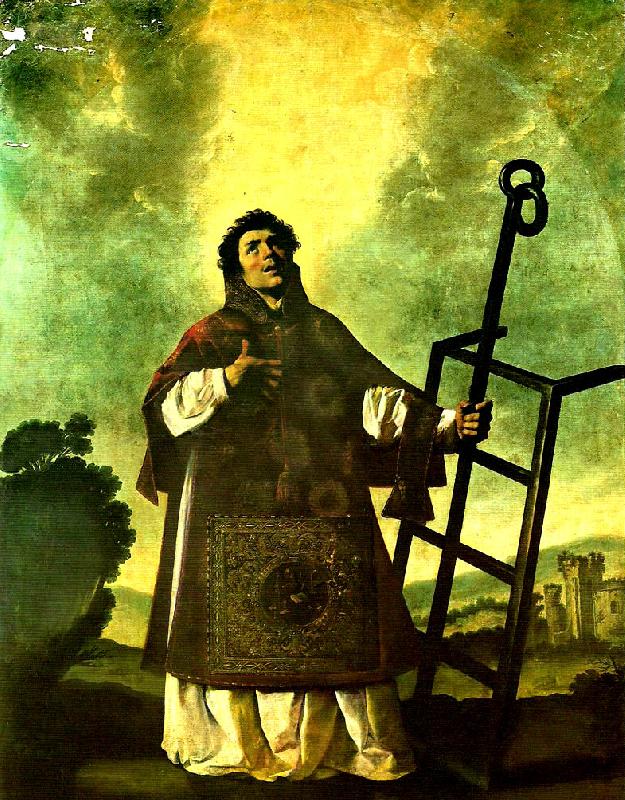 Francisco de Zurbaran lorenzo Sweden oil painting art